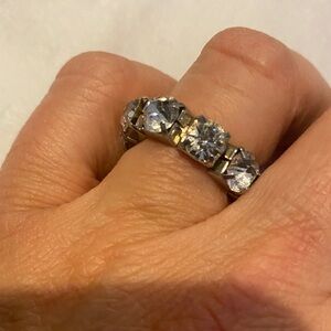 Diamond Sparkly Ring Stretch One Size